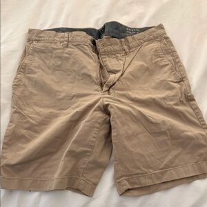 J. Crew Men's Tan Flat Front Shorts